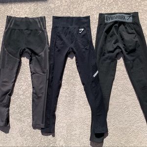 gymshark legging bundle!!